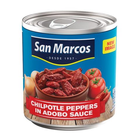 Chipotles in Adobo San Marcos  215g Tin