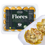 Artichoke Flower Confit in EVOO Frozen 20pc x 65g | Flor de Alcachofa Confitada con AOVE Congelada 20pc x 65g