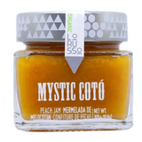 Organic Peach Jam Lorusso 305 Glass Jar