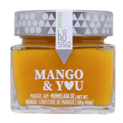 Organic Mango Jam Extra Lorusso 305 Glass Jar | Mermelada de Mango Ecologica Extra Lorusso 305g