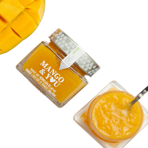 Organic Mango Jam Extra Lorusso 305 Glass Jar | Mermelada de Mango Ecologica Extra Lorusso 305g
