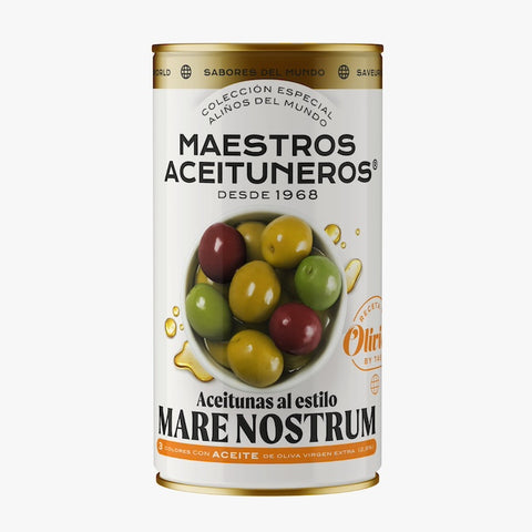 Mix Olives 3 Colors Maestros Aceituneros | Aceitunas Mixtas Tres Colores Maestros Aceituneros