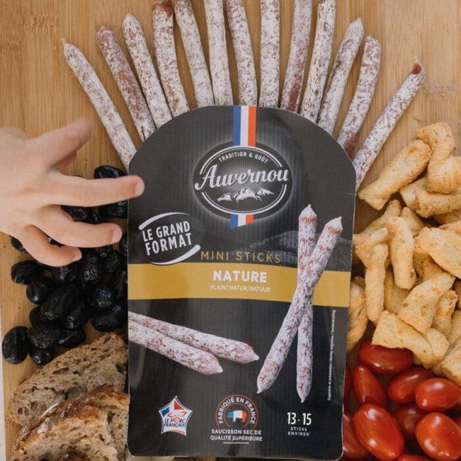 Mini Fuet Stick Chilli Auvernou 100g