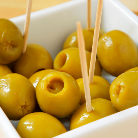 Olives Stuffed w. Anchovy Selection Calibre 160 - 200 O.Garcia  |  Aceitunas Rellenas de Anchoa  Calibre 160 - 200 O.Garcia