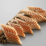 Smoked Eel Fillets Roset 500g Bag | Lomos de Anguila Ahumada Roset 500g