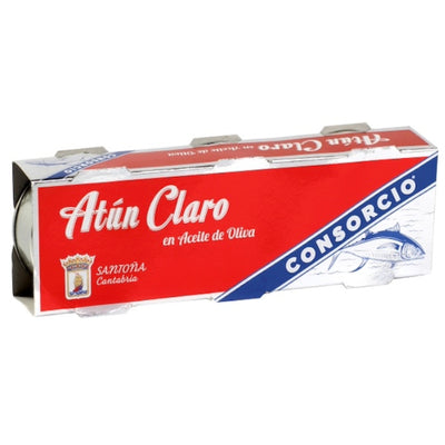 Yellowfin Tuna in Olive Oil Consorcio 3 x 85g Tins