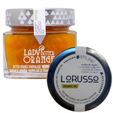 Organic Bitter Orange Marmalade Extra Lorusso 305 Glass Jar | Mermelada de Naranja Ecologica Extra Lorusso 305g