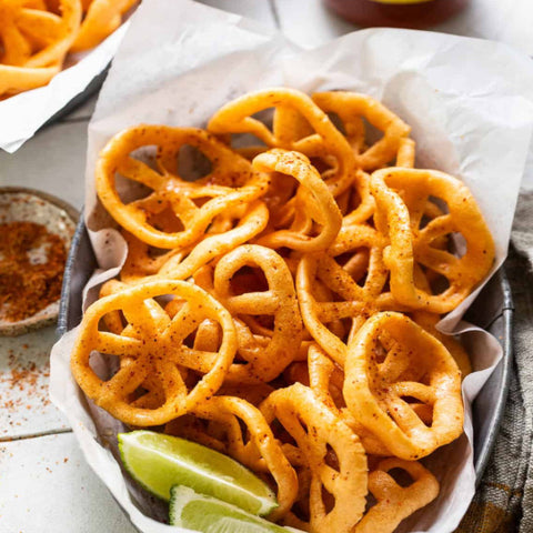 Puffed wheat flour Chicharron Green Sauce 35g Bag | Chicharrones de Harina Salsa Verde 35 g