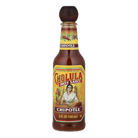 Cholula Hot Sauce Chipotle 150ml Glass Bottle | Salsa Picante Cholula Chipotle Botella Vidrio 150ml