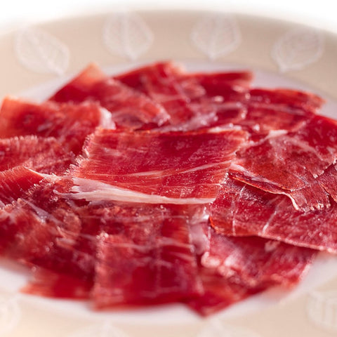 Iberico Bellota Ham Cut by Hand Blazquez 80g PDO Guijuelo  | Jamon Iberico de bellota Cortado a Mano Blazquez 80g DOP Guijuelo