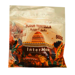 Mexican Flour Tortilla 6" - 15 Cm dia.  500g  | Tortillas Mexicanas de Harina  6"  - 15 Cm dia.  500g