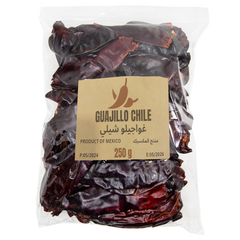 Guajillo Chili Pepper Dry 250g Bag