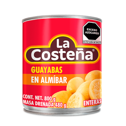 Guava (Guayaba) In Syrup La Costena 800g Tin | Guayaba En Almíbar La Costeña Lata 800g