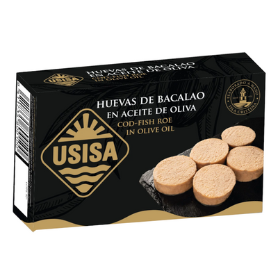 Cod-Fish Roe in Olive Oil Usisa 112g Tin