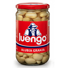 Cooked Butter Beans Granja Luengo 400g Glass | Judias Cocidas Granja Luengo 400g