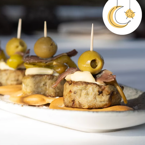 Frozen Mini Artichoke Burger 45 Pc. x 35g Caprichos | Hamburgusea de Alcachofa Congelada 45 Pc. x 35g Caprichos