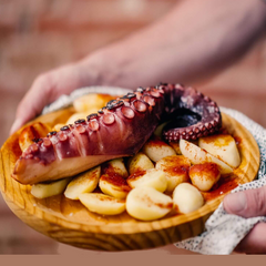 Frozen Cooked Octopus Tentacle (Unit) 350g + | Tentaculo de Pulpo Congelado Unidad 350g +