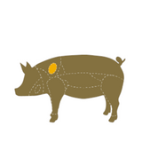 Frozen Duroc Pork Presa Dingley Dell 500g approx. | Presa de cerdo Duroc congelada  Dingley Dell 500 g approx. - La despensa