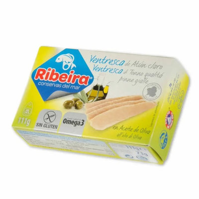 Yellowfin Tuna Belly in Olive Oil Ribeira 111g Tin