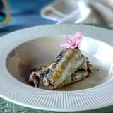 Small Sardines in Organic Extra Virgin Olive Oil JOSE Gourmet 90g Tin | Sardinillas en Aceite de Oliva Virgen Extra Ecológico 90g - La despensa