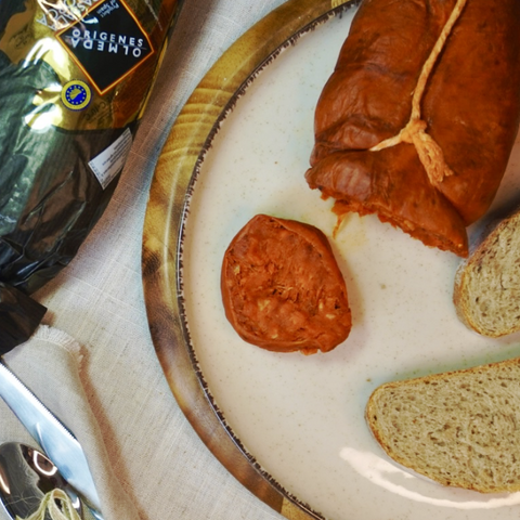 Sobrasada from Mallorca P.D.O Olmeda Approx. 0.73 Kg | Sobrasada de Mallorca D.O.P. Olmeda Aprox. 0.73 Kg