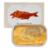 Trout Fillets in Curry Sauce JOSE Gourmet 90g Tin