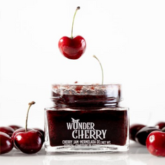 Organic Cherry Jam Extra Lorusso 305 Glass Jar | Mermelada de Cereza Ecologica Extra Lorusso 305g