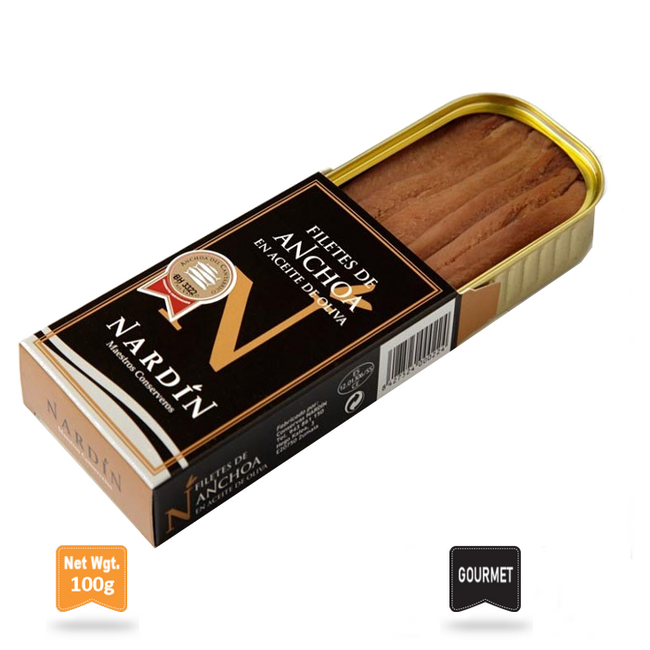 Cantabric Sea Anchovies in Olive Oil  - Nardin